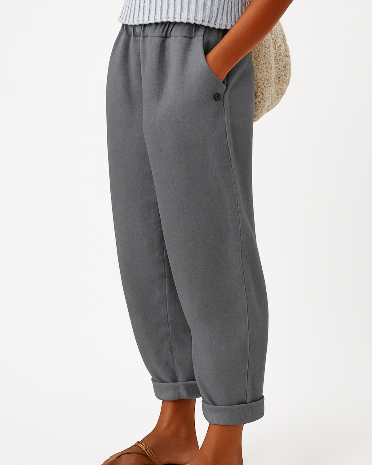 Aubrey | Light Elastic Waist Pants