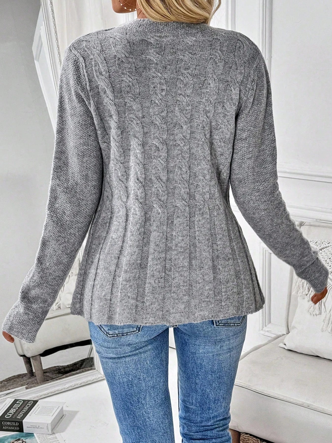 Cléa Ribbed Cardigan