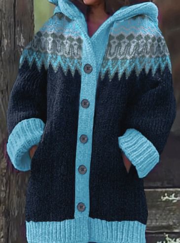 Amari™ | Knit Hoodie Cardigan