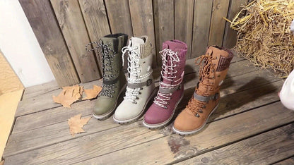 Ellie™ Non-Slip Mid-Calf Winter Boots