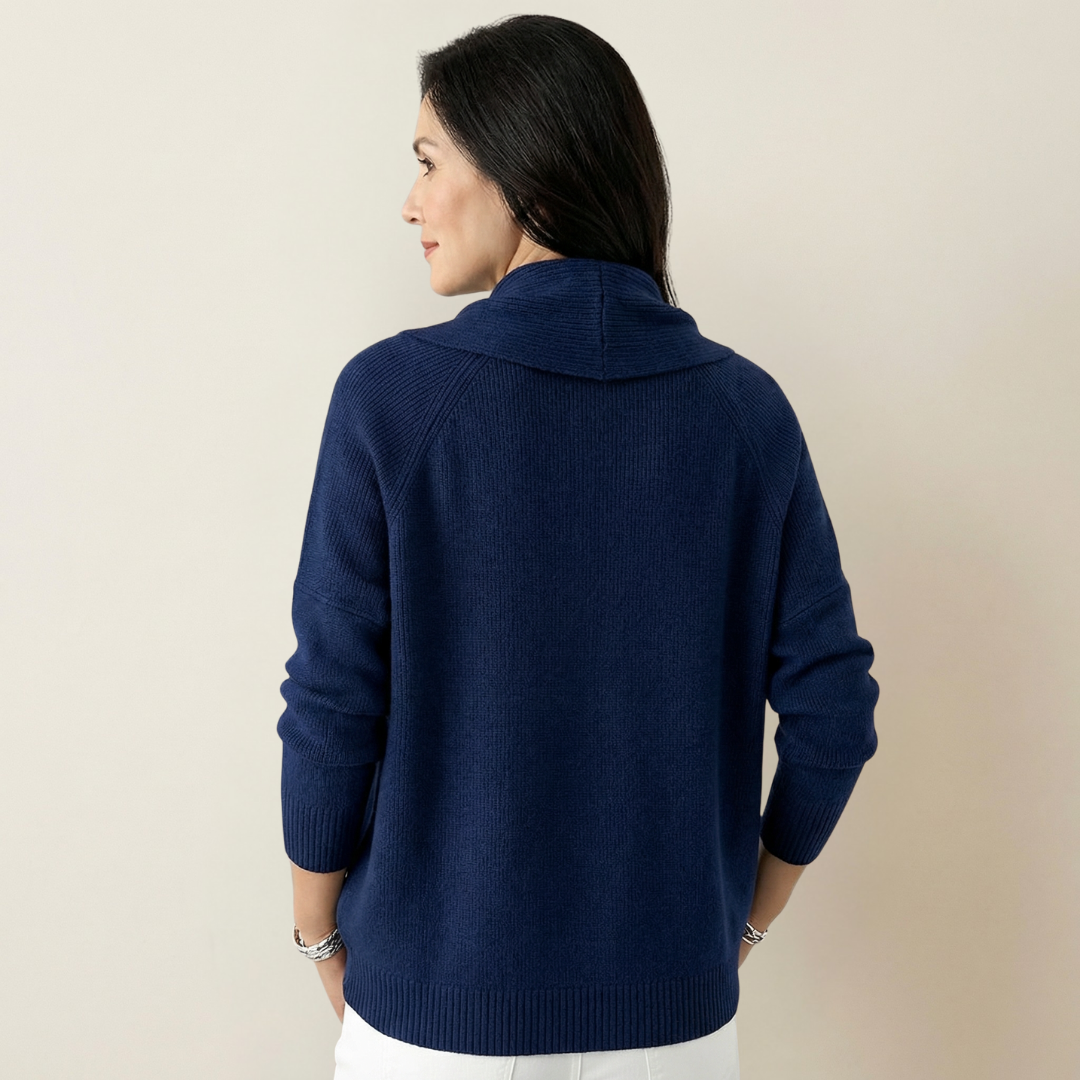 Soft Cowl Neck Sweater