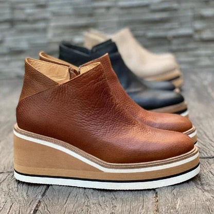 Fiona | Women’s Winter Platform Chelsea Boots