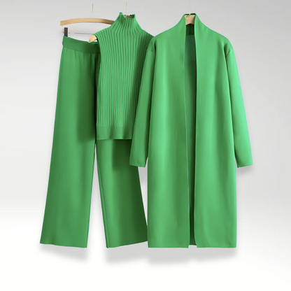 Melissa | Complete Three-Piece Luxe Knit Set