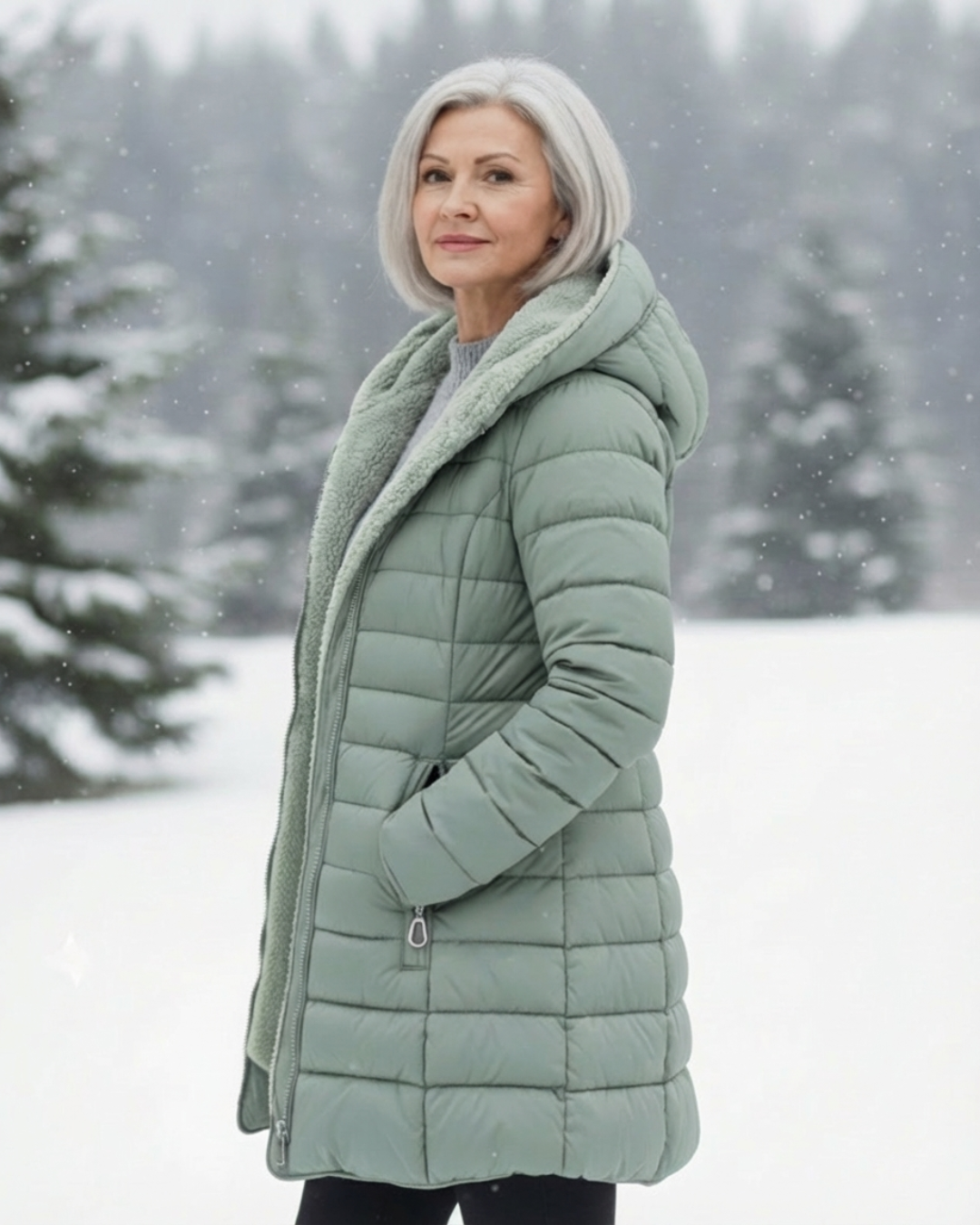 Fleece Lined Puffer Jacket