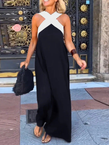 Diana | Dress with Crossed Cut