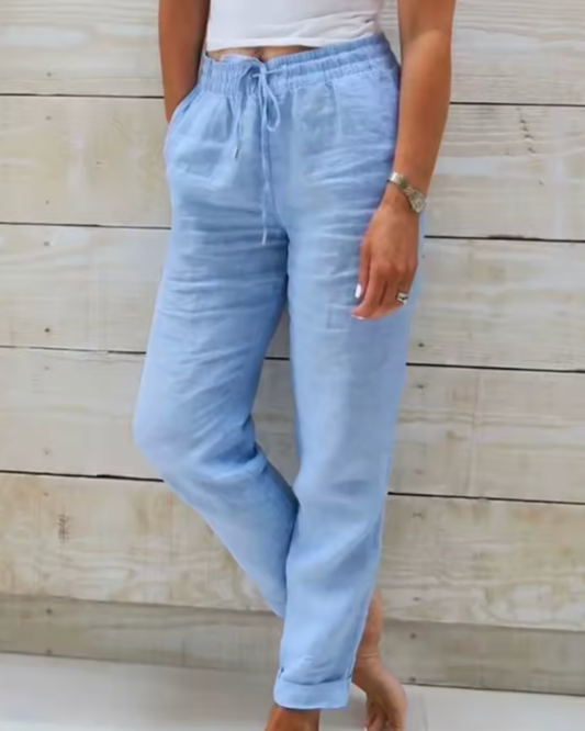 Breathable Drawstring Summer Pants