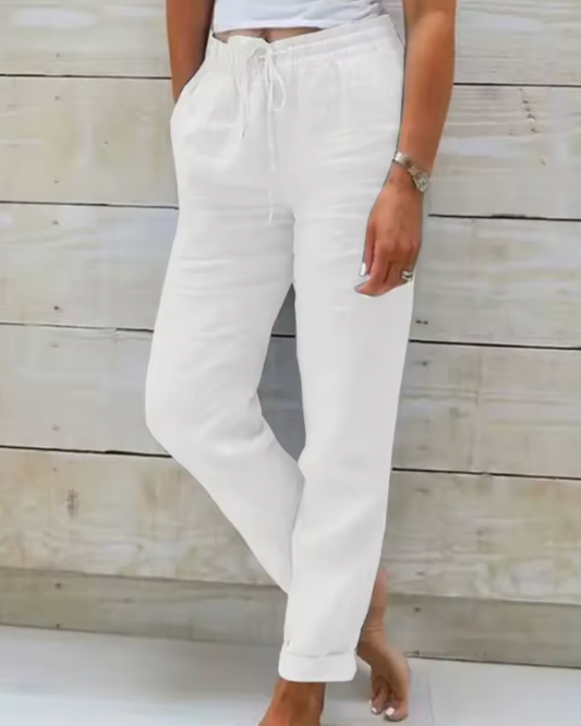 Breathable Drawstring Summer Pants