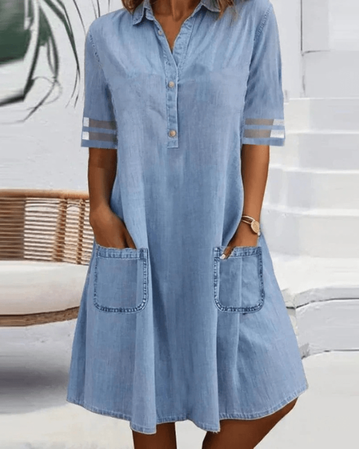 Ruby | Casual Denim Dress