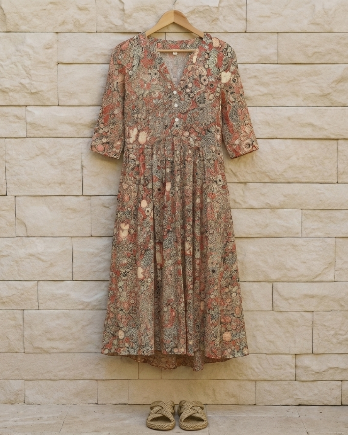 Harlow | Elegant Dress with V-Neck