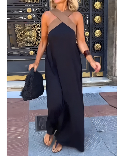 Diana | Dress with Crossed Cut