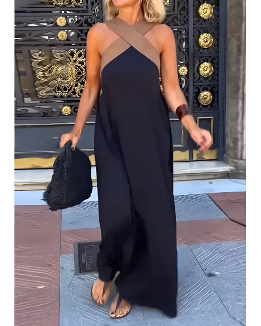 Diana | Dress with Crossed Cut