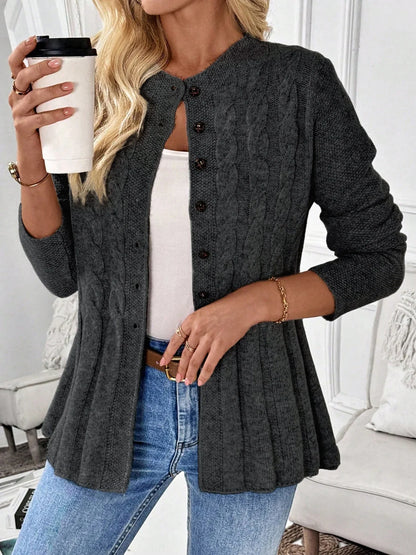 Cléa Ribbed Cardigan
