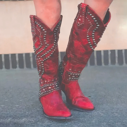Monique™ Western Knee-High Boots