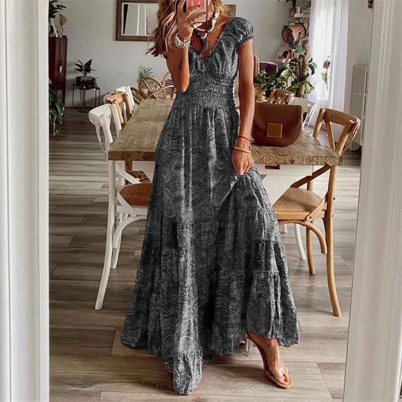 Sienna | Bohemian Floral Maxi Dress