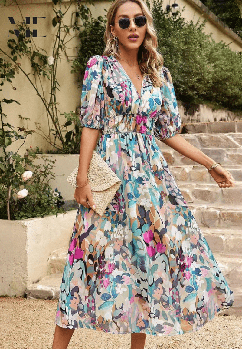 Alexis | Elegant Summer Maxi Dress