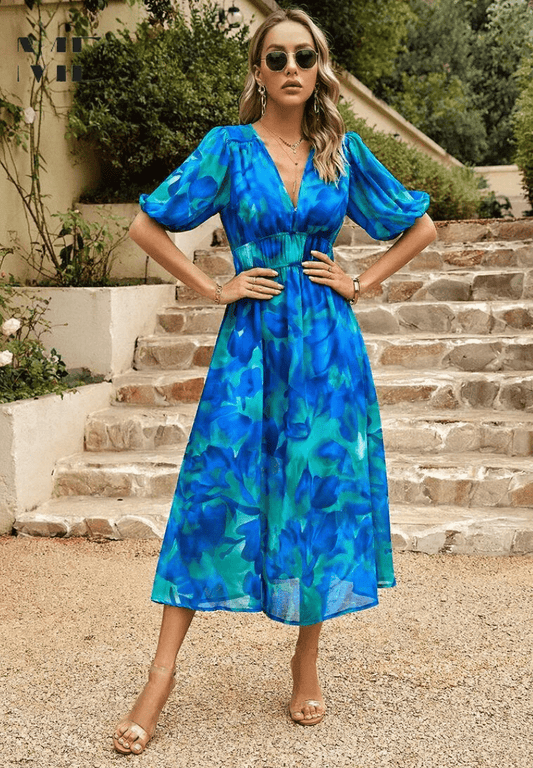 Alexis | Elegant Summer Maxi Dress