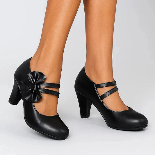 Olivia | Elegant Bow Heels