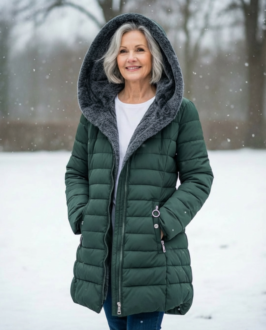 Fleece Lined Puffer Jacket