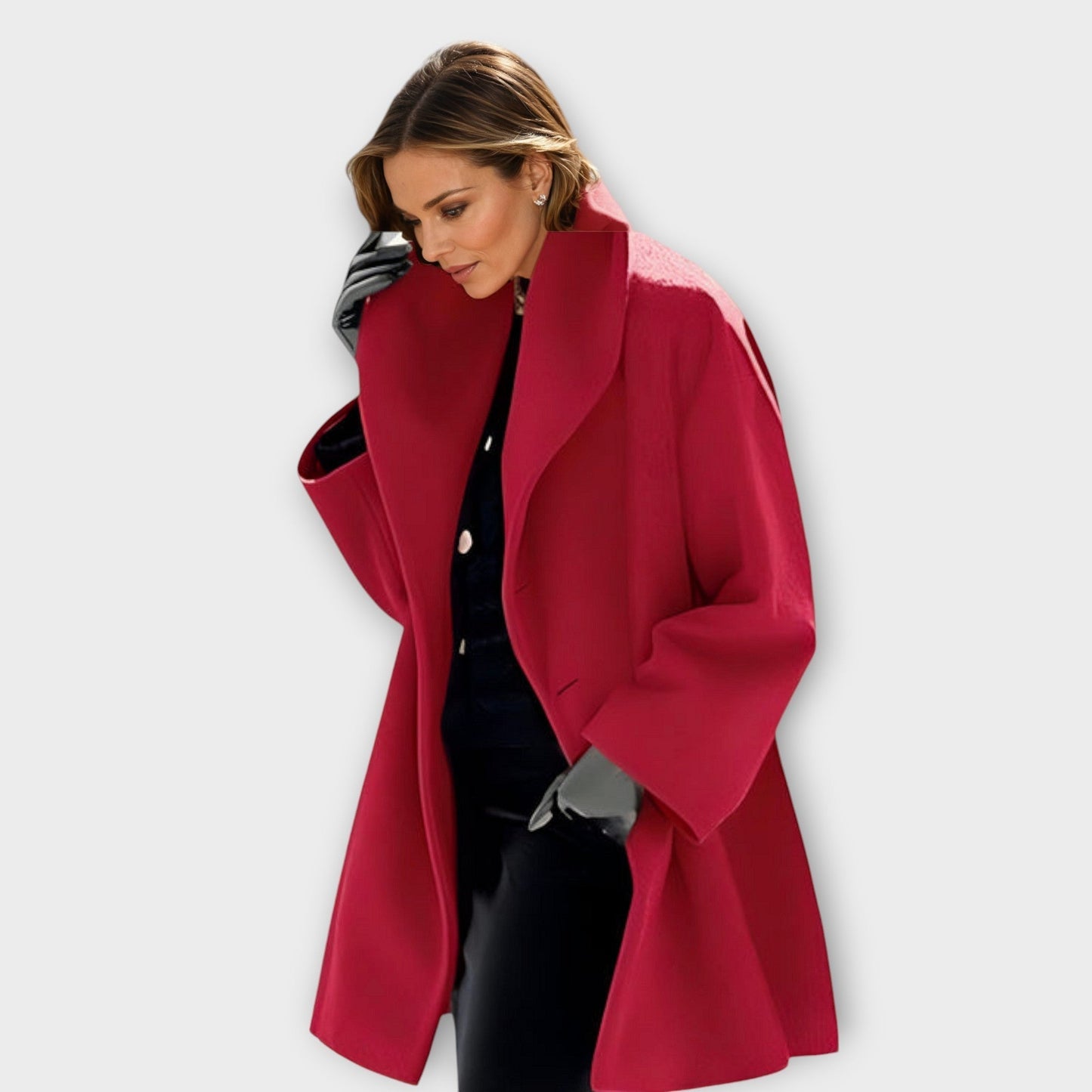 Liza™ Premium Windproof Wool Coat